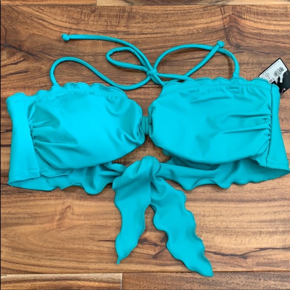 Large Victoria’s Secret blue bandeau NWT